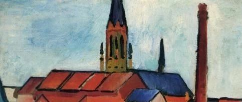 用画家的眼睛看世界，上班路上就是看画展-析模界