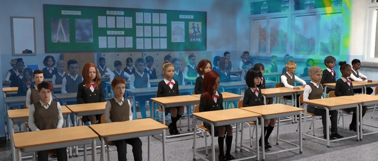 如何通过仿真帮助降低课堂上COVID-19的风险-析模界