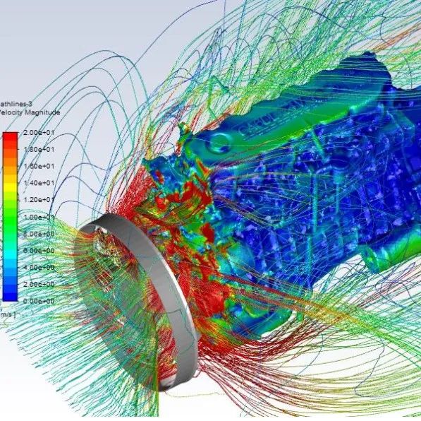 【Fluent】基于Fluent的某型商用重卡热管理快速仿真-析模界