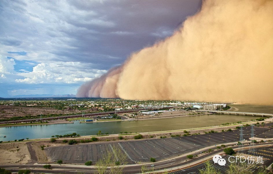 CFD对沙尘暴的计算分析-析模界