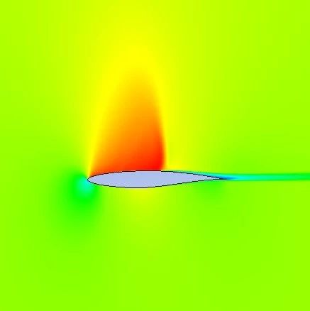 【更正】跨声速粘性流绕机翼流动-析模界