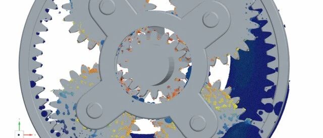 STAR CCM+2510新算例：SPH结合刚体运动模拟齿轮箱润滑-析模界