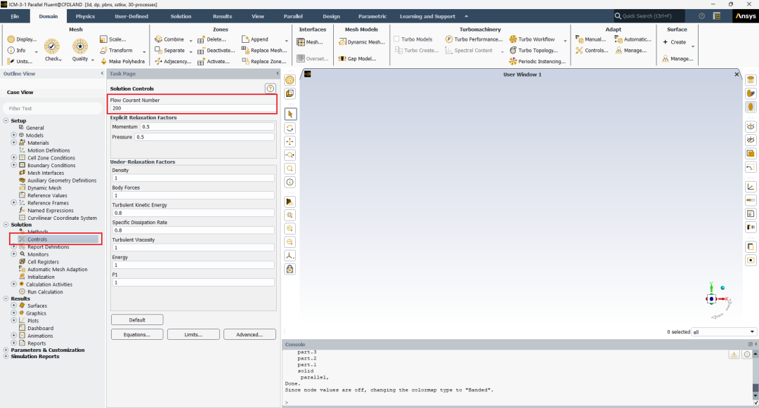 图11 ANSYS Workbench中求解控制的示意图